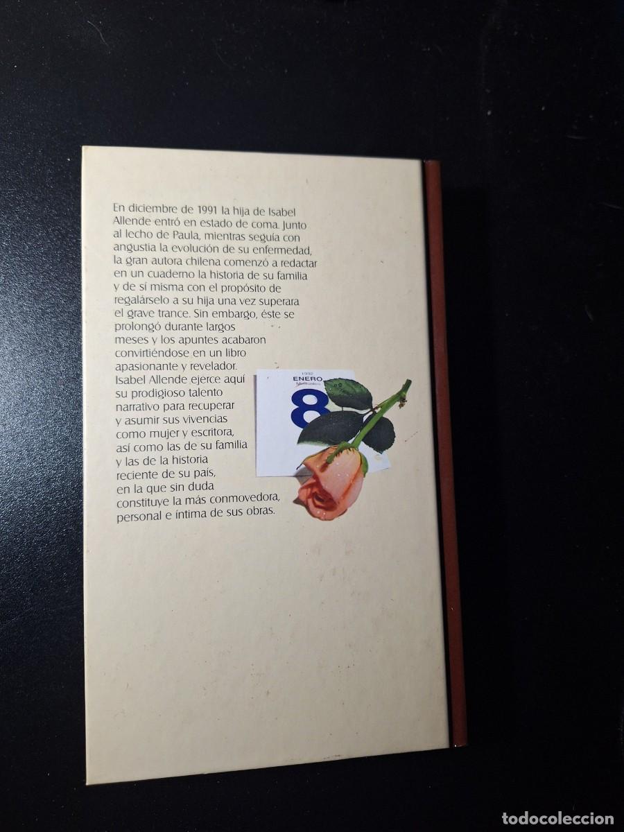 Libros de segunda mano: Paula - Isabel Allende - Foto 3