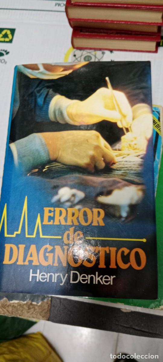 Libros de segunda mano: GG-RES23 LIBRO ERROR DE DIAGNOSTICO, HENRY DENKER - Foto 1