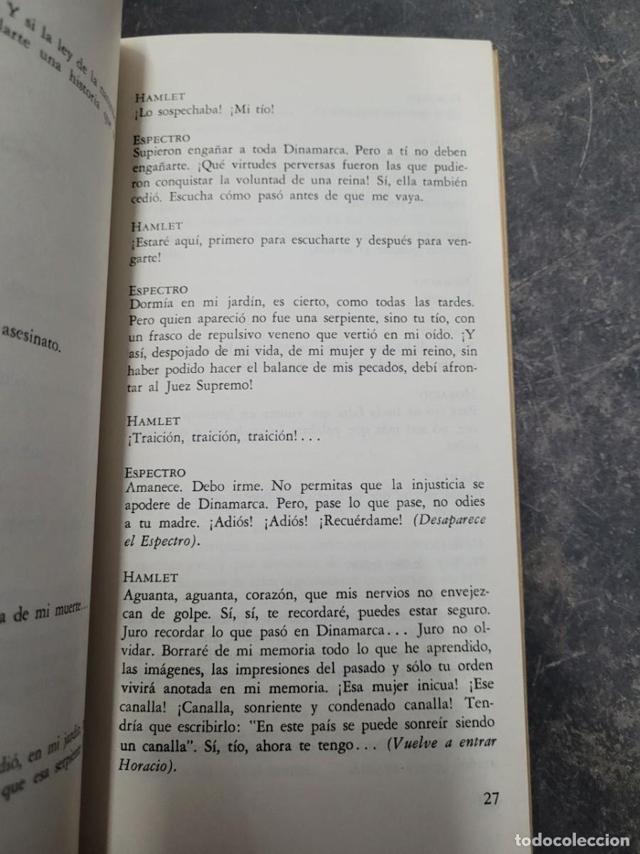 Libros de segunda mano: HAMLET. SHAKESPEARE. SAN MARTIN - Foto 4