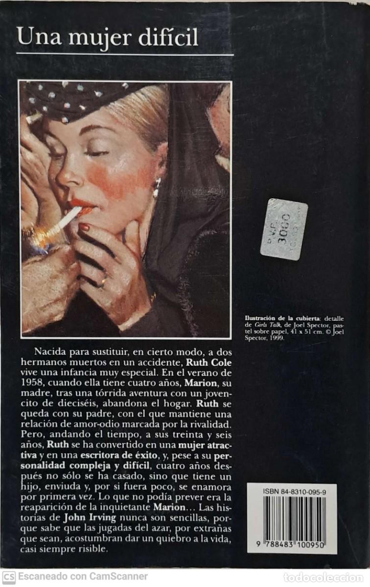 Libros de segunda mano: Una mujer dificil - John Irving - Foto 2