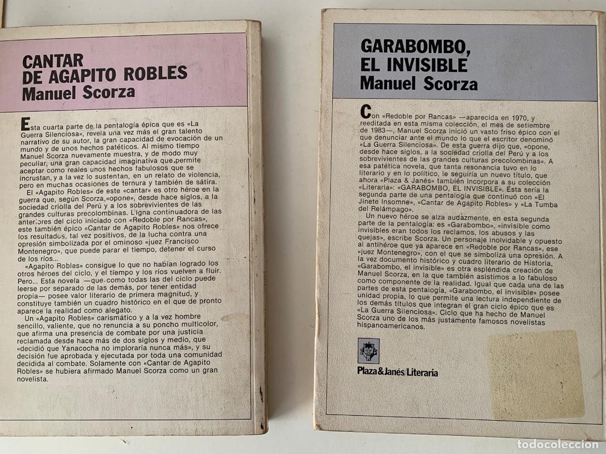 Libros de segunda mano: 2 libros de Manuel Scorza (Bols 15) - Foto 2