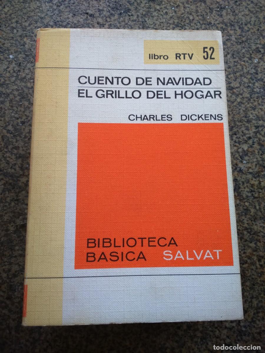 Libros de segunda mano: CUENTO DE NAVIDAD / EL GRILLO DEL HOGAR -- DICKENS -- SALVAT -- - Foto 1