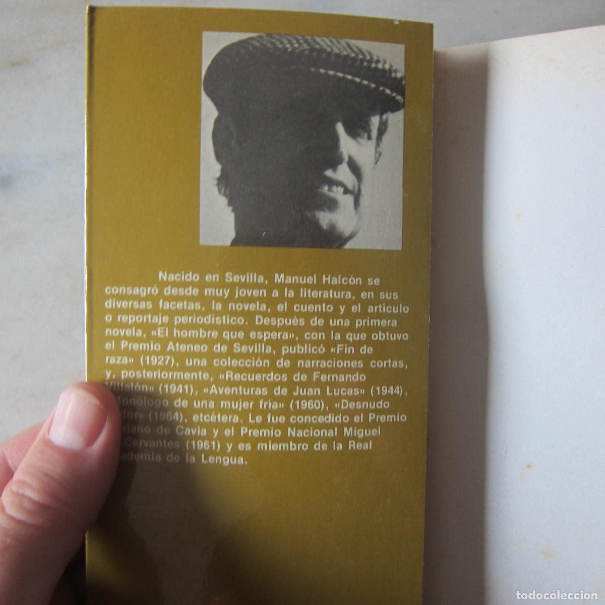 Libros de segunda mano: MANUELA - MANUEL HALC&Oacute;N (PLANETA) NOVELA - Foto 4