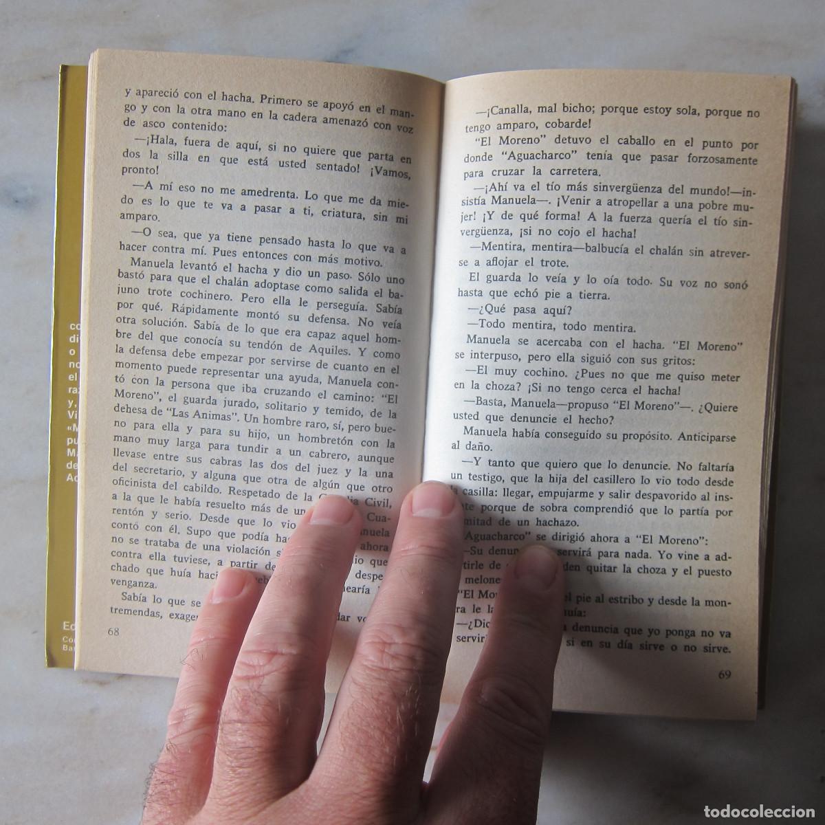 Libros de segunda mano: MANUELA - MANUEL HALC&Oacute;N (PLANETA) NOVELA - Foto 5