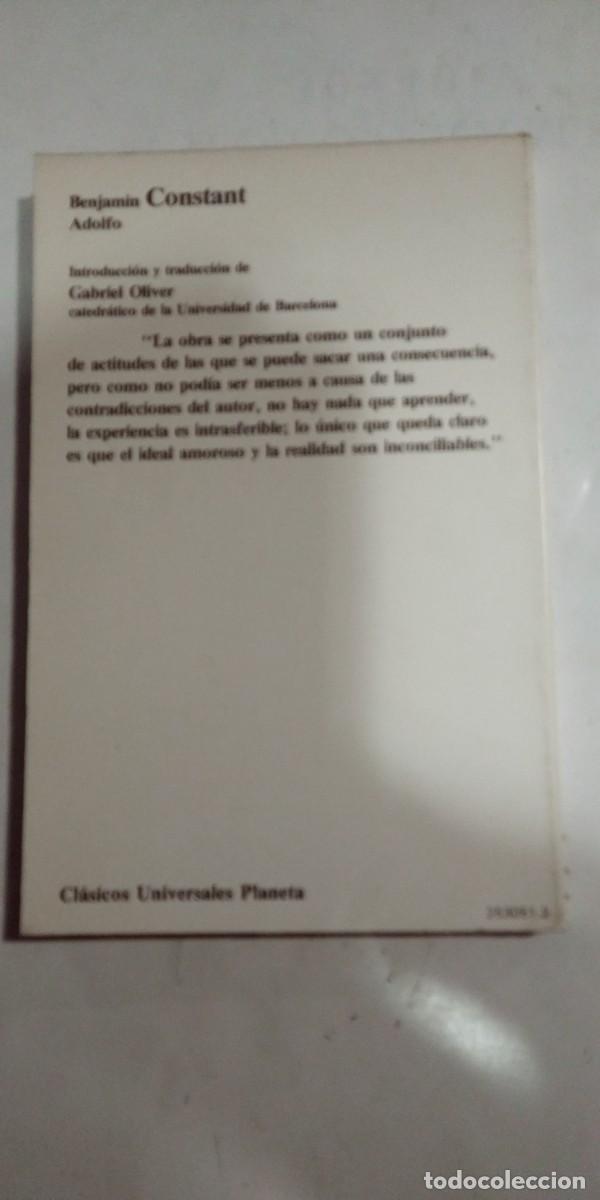 Libros de segunda mano: Adolfo Benjamin Constant - Foto 2