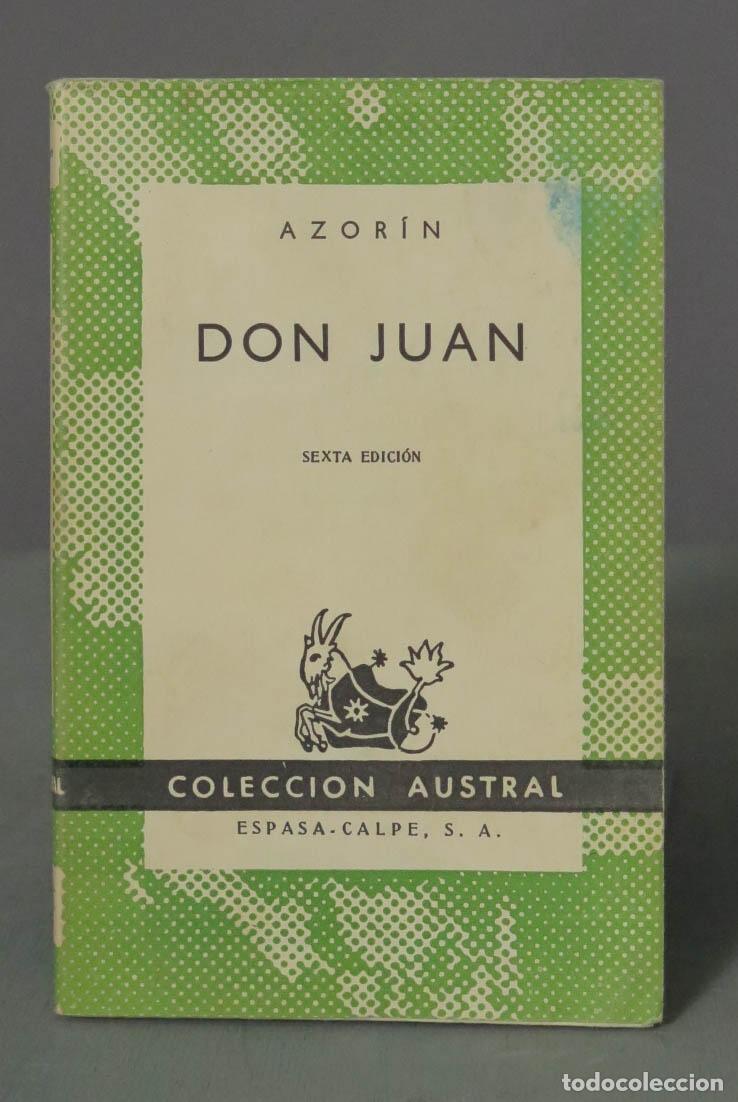 Libros de segunda mano: DON JUAN. AZORIN. AUSTRAL - Foto 1