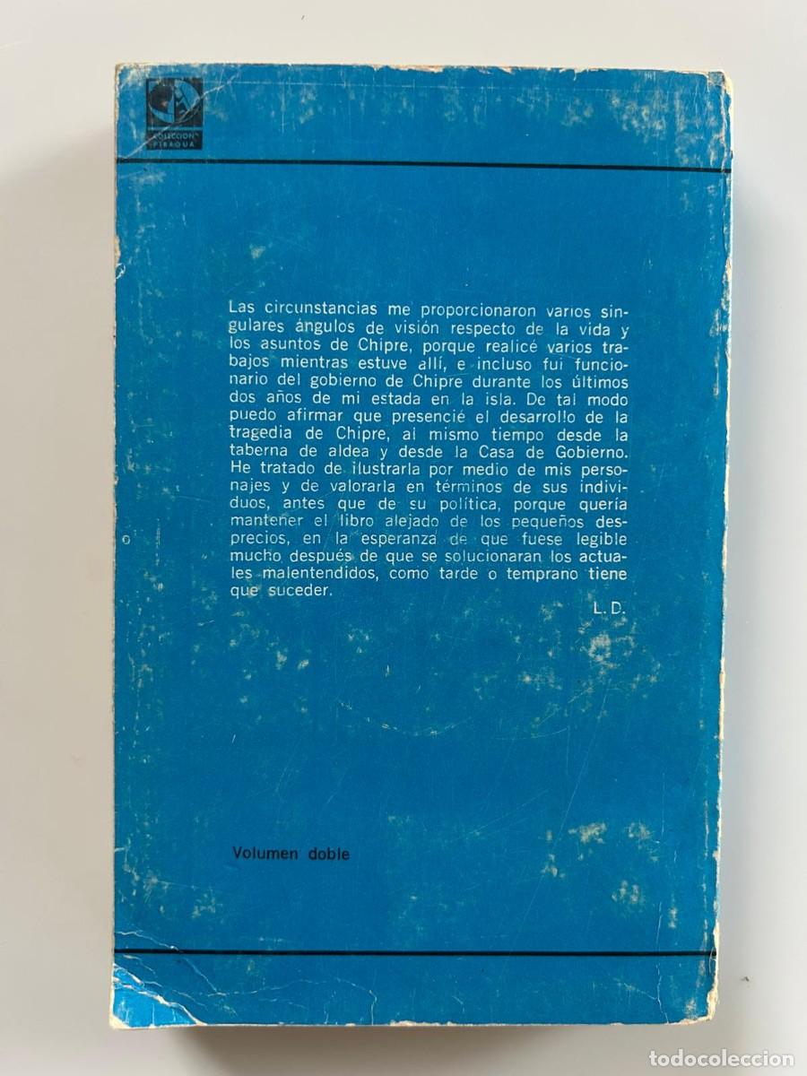 Libros de segunda mano: LIMONES AMARGOS. LAWRENCE DURRELL - Foto 2