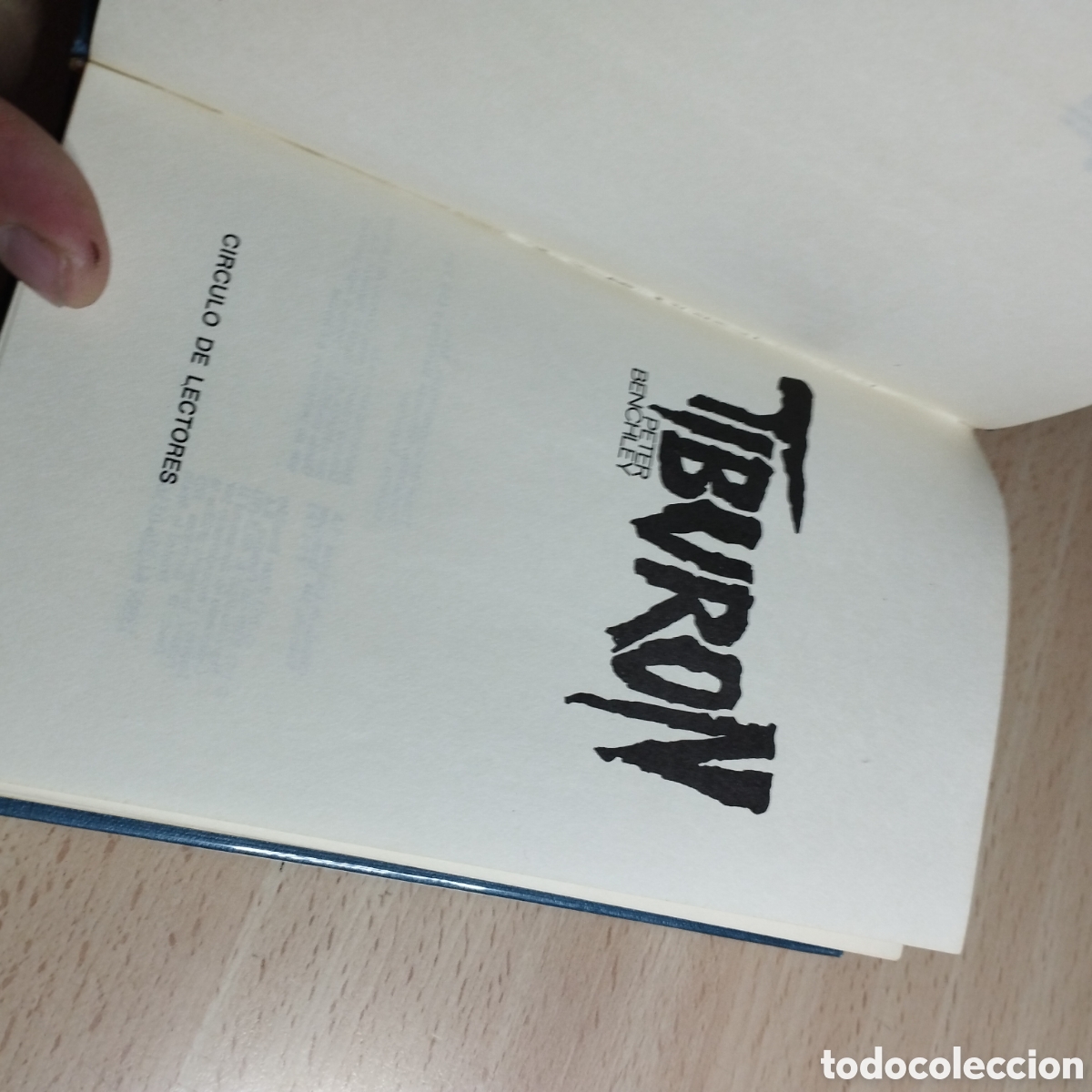 Libros de segunda mano: Tibur&oacute;n. Peter Benchley. 1975. Circulo de lectores - Foto 4