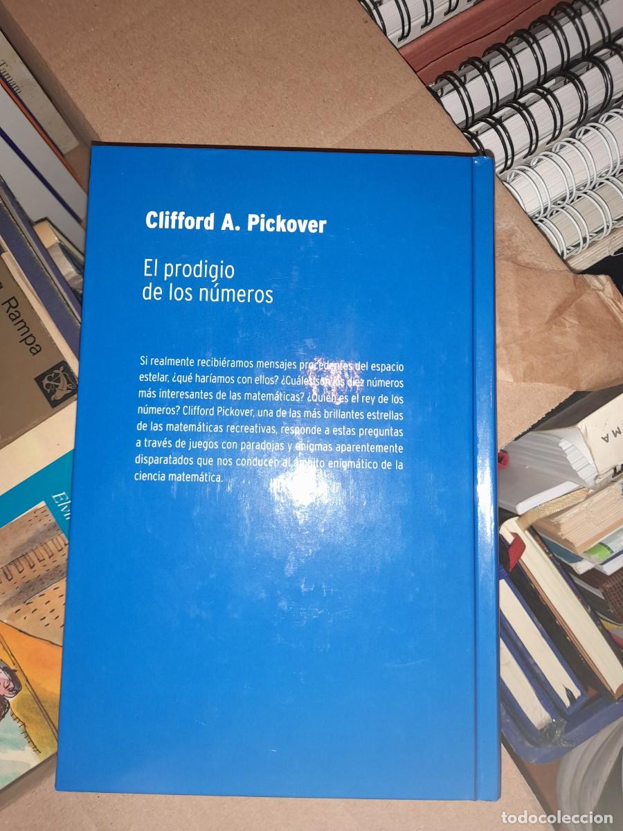 Libros de segunda mano: Libro: El prodigio de los numeros Autor: Clifford A. Pickover - Foto 2