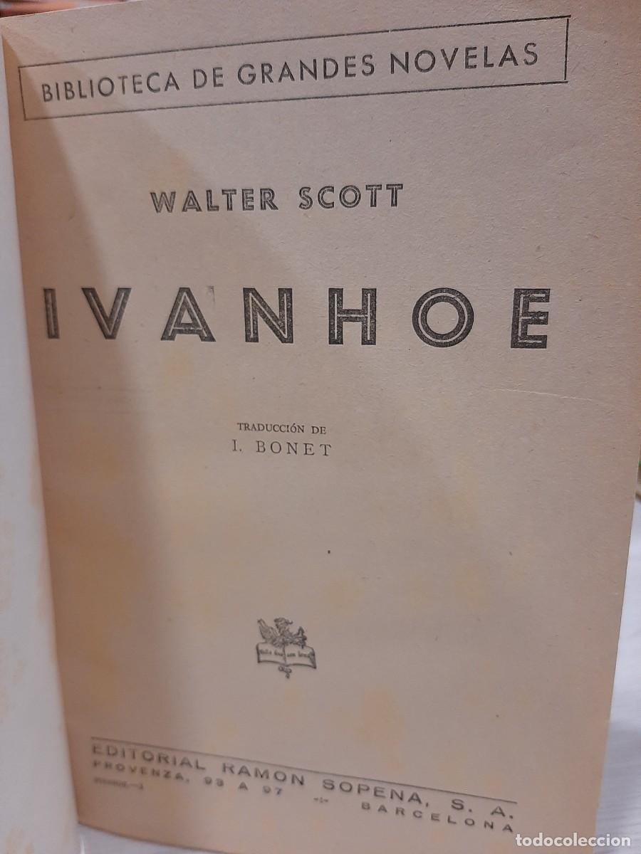 Libros de segunda mano: Walter Scott. Ivanhoe - Foto 2