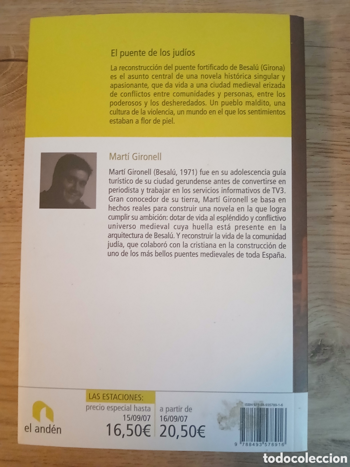 Libros de segunda mano: EL PUENTE DE LOS JUD&Iacute;OS. - Foto 2