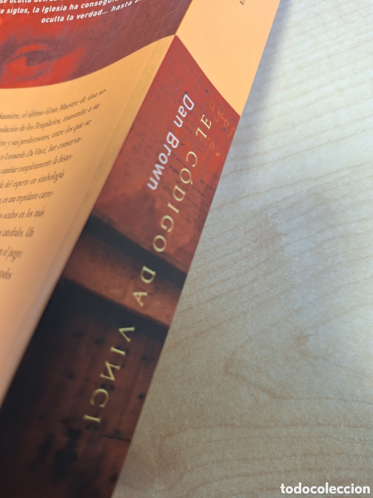 Libros de segunda mano: QUELA LIBRO. EL CODIGO DA VINCI DAN BROWN UMBRIEL 2004 - Foto 2
