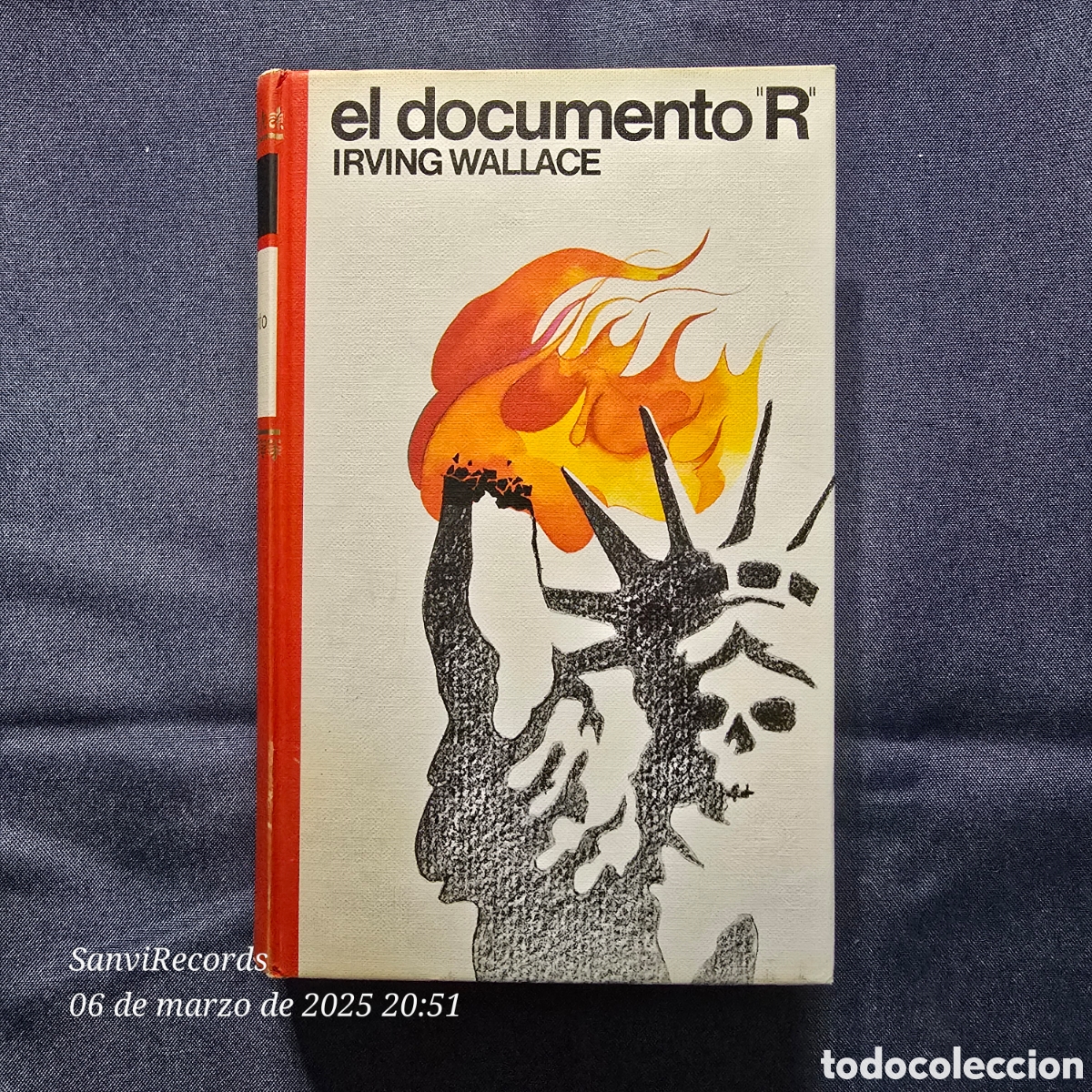 Libros de segunda mano: EL DOCUMENTO R (IRVING WALLACE) (C&Iacute;RCULO DE LECTORES) - Foto 1