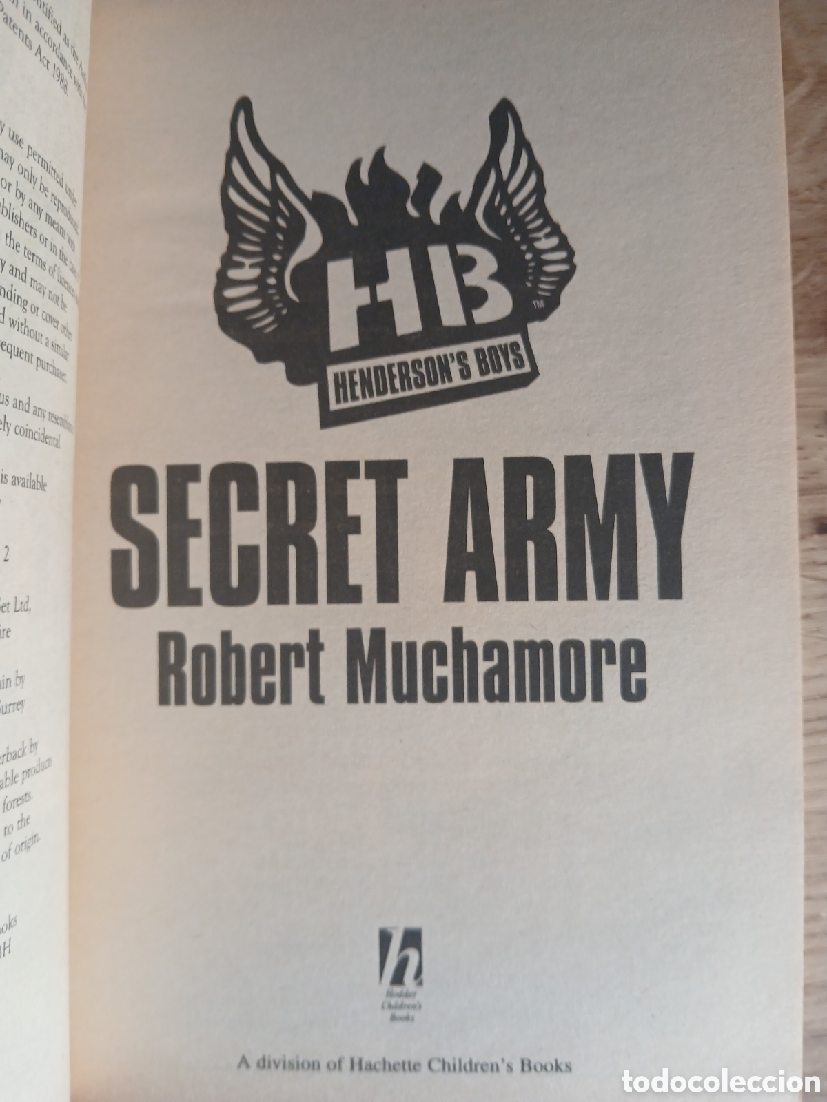 Libros de segunda mano: secret army robert muchamore. - Foto 2