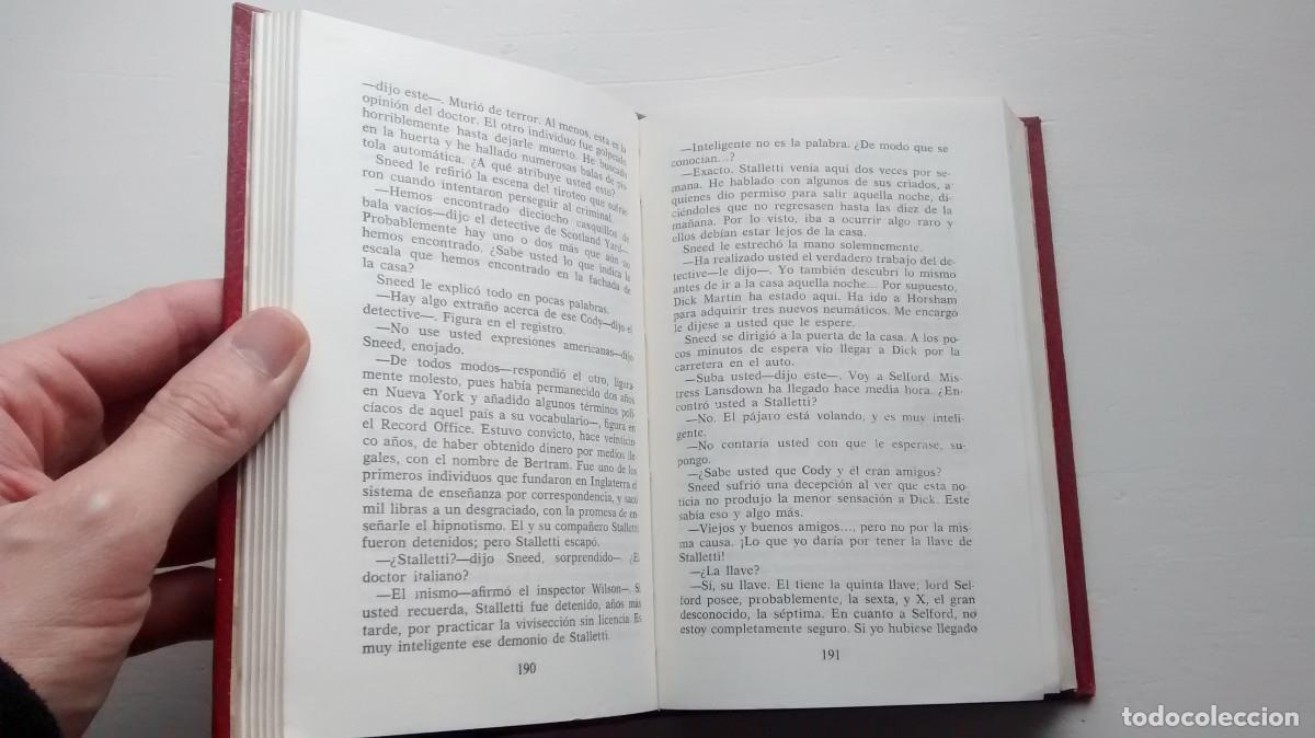 Libros de segunda mano: Novelas de intriga - Edgar Wallace - Foto 3