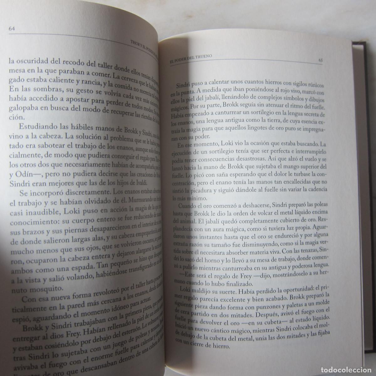 Libros de segunda mano: THOR Y EL PODER DE MJOLNIR - SERGIO A. SIERRA (GREDOS) HISTORIA NOVELA - Foto 7