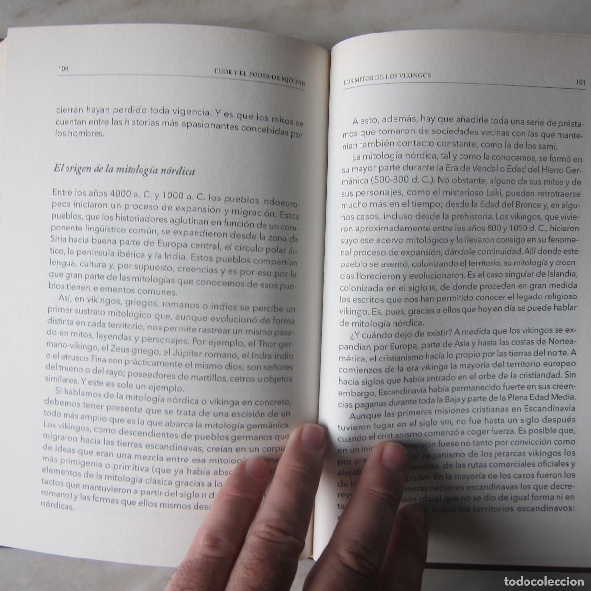 Libros de segunda mano: THOR Y EL PODER DE MJOLNIR - SERGIO A. SIERRA (GREDOS) HISTORIA NOVELA - Foto 10