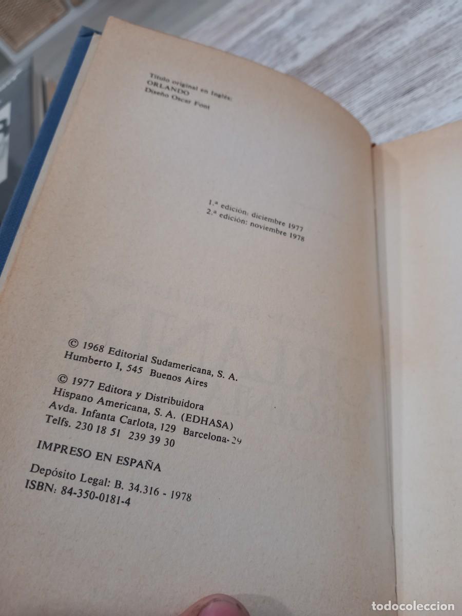 Libros de segunda mano: Libro Orlando | Virginia Woolf | 1968 - Foto 4