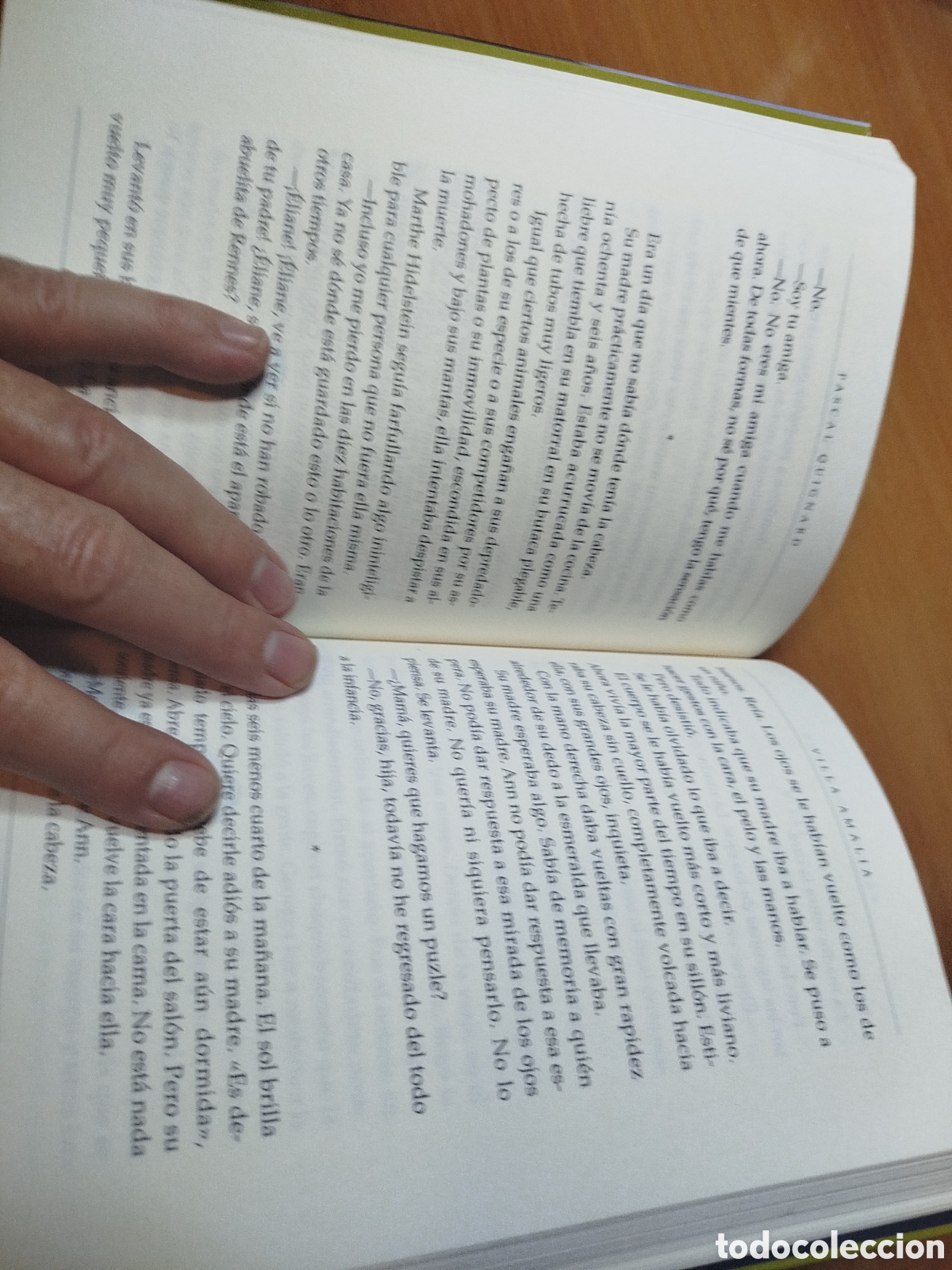 Libros de segunda mano: Villa Amalia. Pascal Quignard. Autor Espasa. - Foto 3