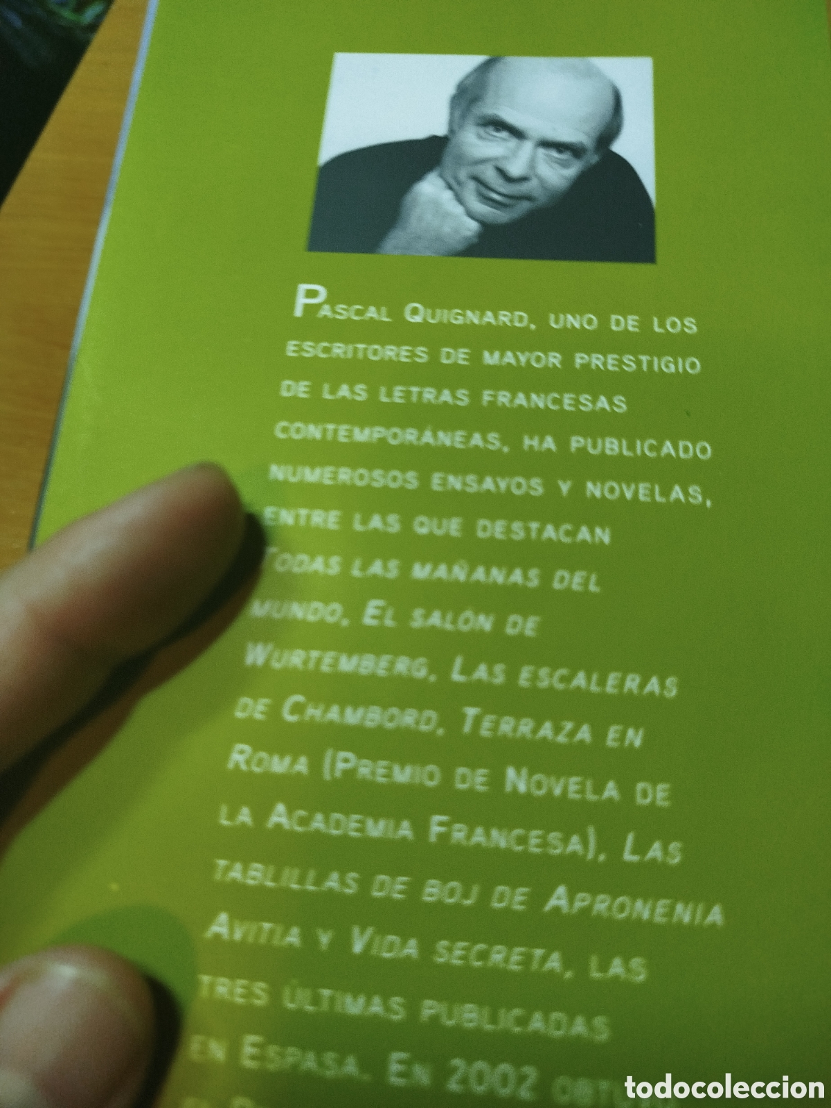 Libros de segunda mano: Villa Amalia. Pascal Quignard. Autor Espasa. - Foto 4
