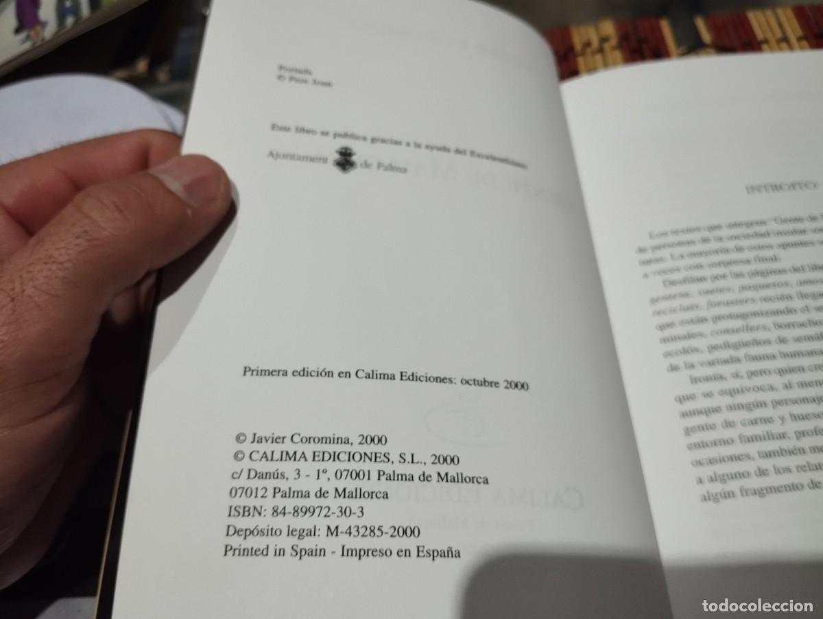 Libros de segunda mano: GENTE DE MALLORCA JAVIER COROMINA 2000 - Foto 2