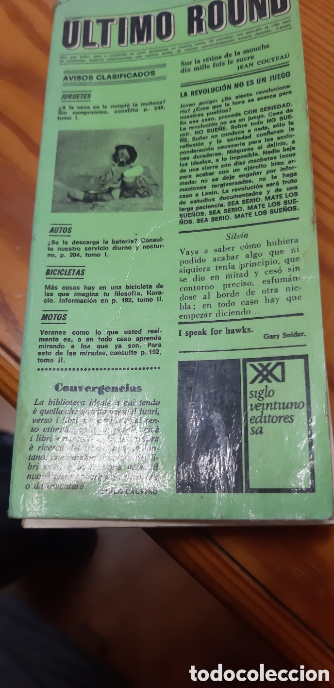 Libros de segunda mano: &Uacute;ltimo Round de Julio Cortazar - Foto 1
