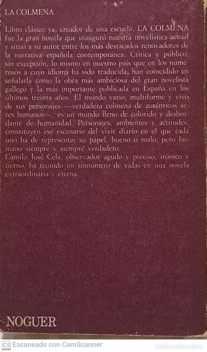 Libros de segunda mano: La colmena - Camilo Jos&eacute; Cela - Foto 2