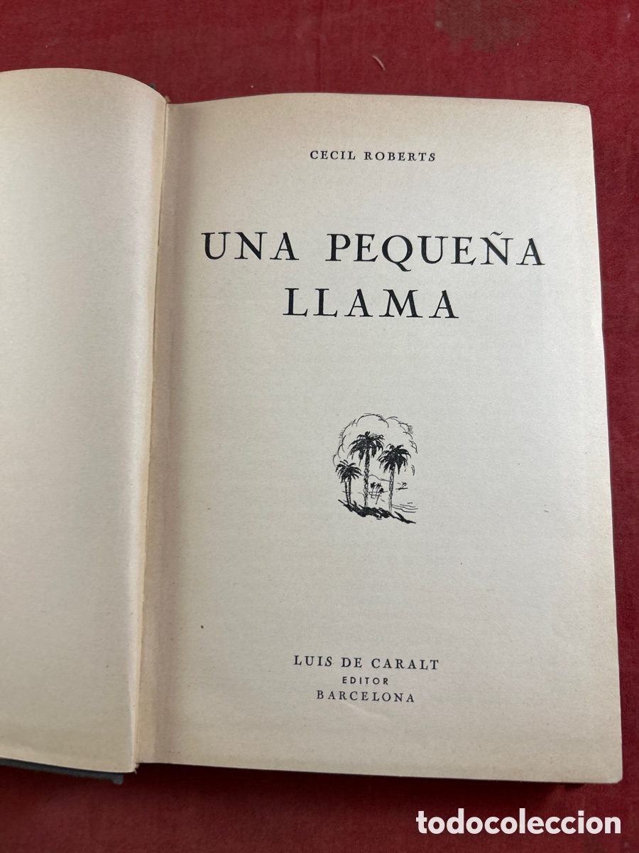 Libros de segunda mano: UNA PEQUE&Ntilde;A LLAMA cecil roberts - Foto 1