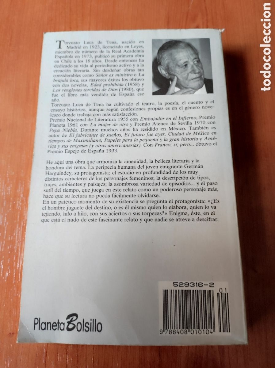 Libros de segunda mano: Escrito en las Olas &bull;Torcuato Luca de Tena - Foto 2