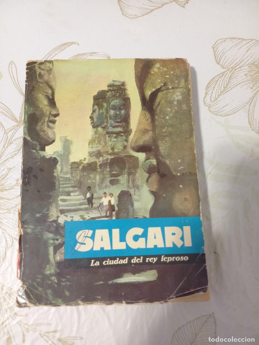 Libros de segunda mano: LA CIUDAD DEL REY LEPROSO - SALGARI - Foto 1