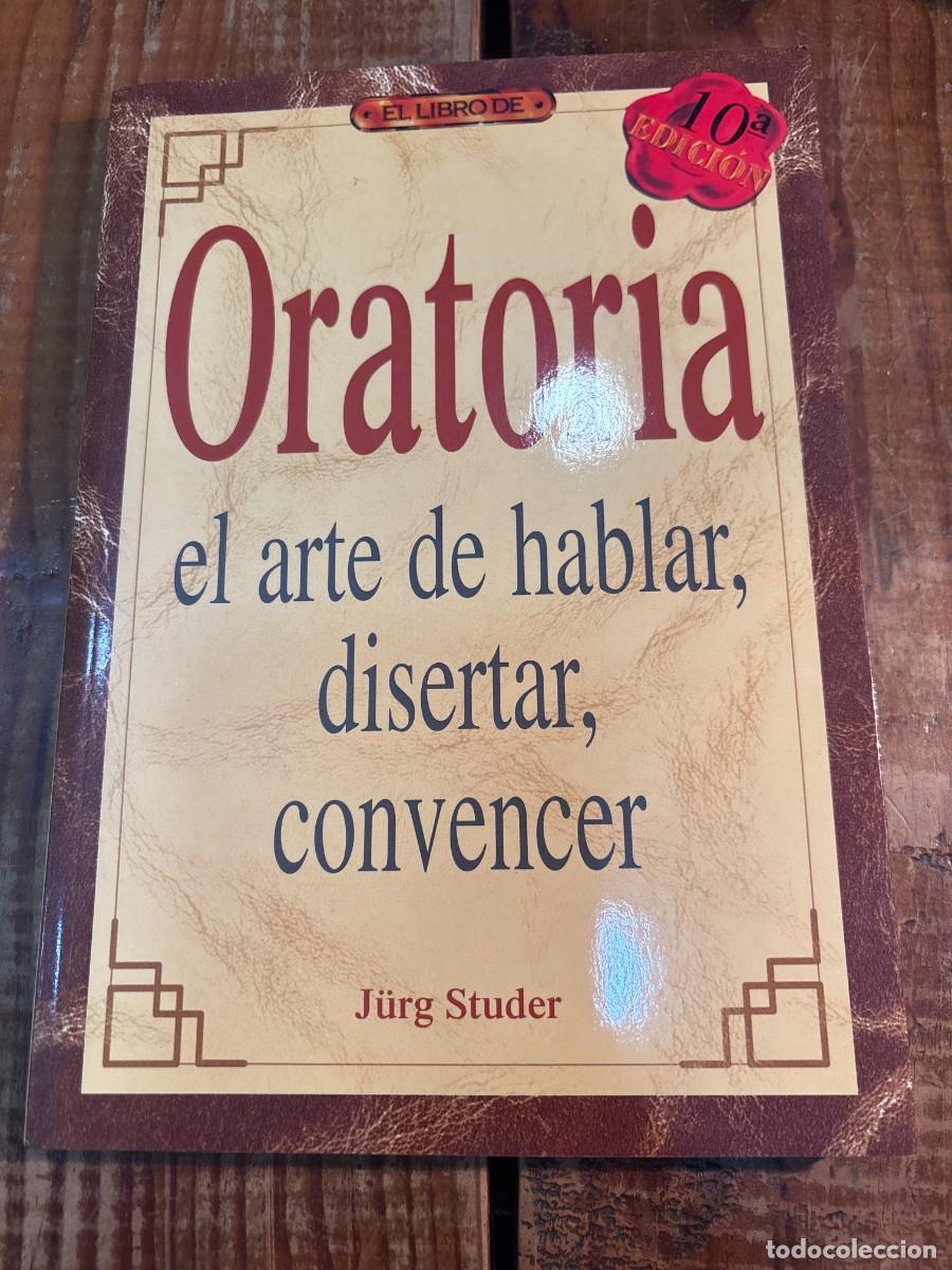 Libros de segunda mano: El libro de ORATORIA (Spanish Edition) Studer, Jurg - Foto 1