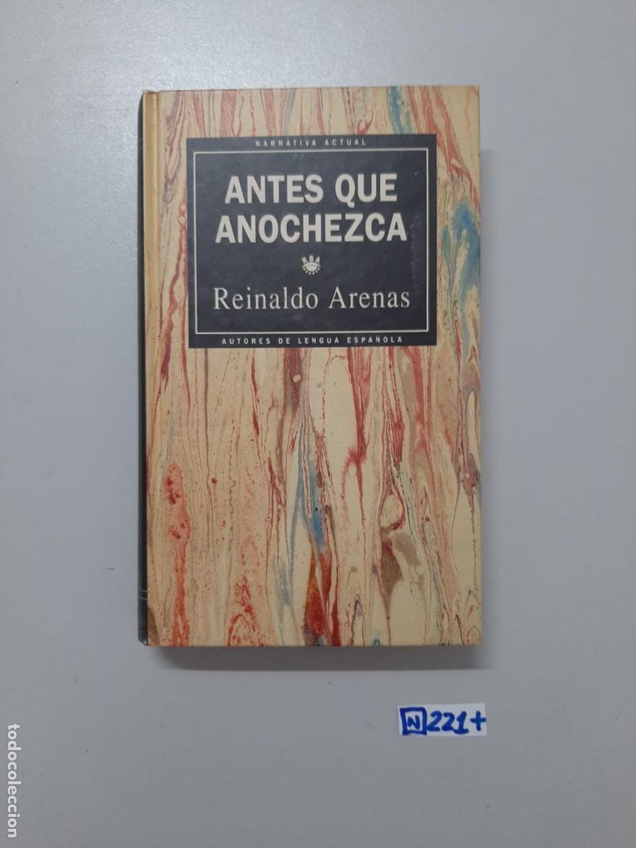 Libros de segunda mano: Libro: antes que anochezca - Foto 1