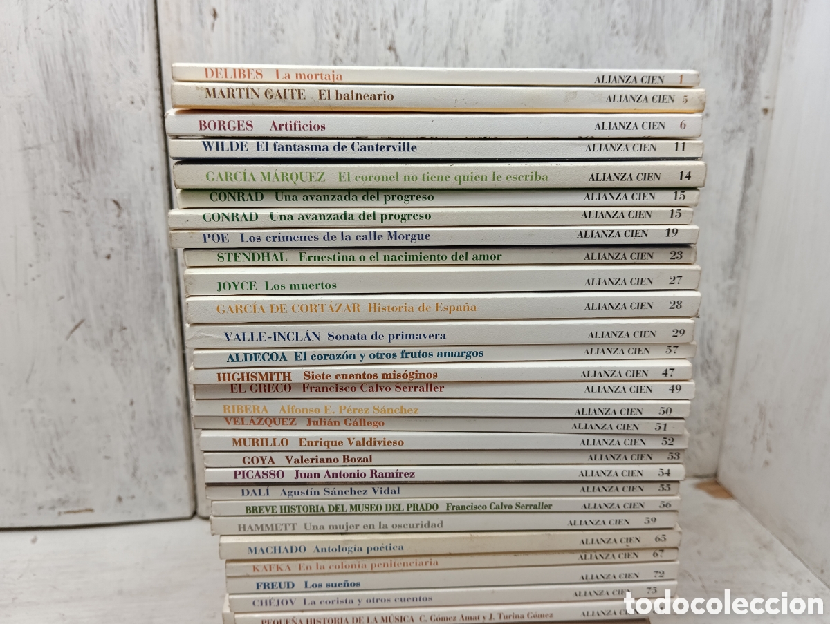 Libros de segunda mano: 38 LIBROS ALIANZA 100. - Foto 2