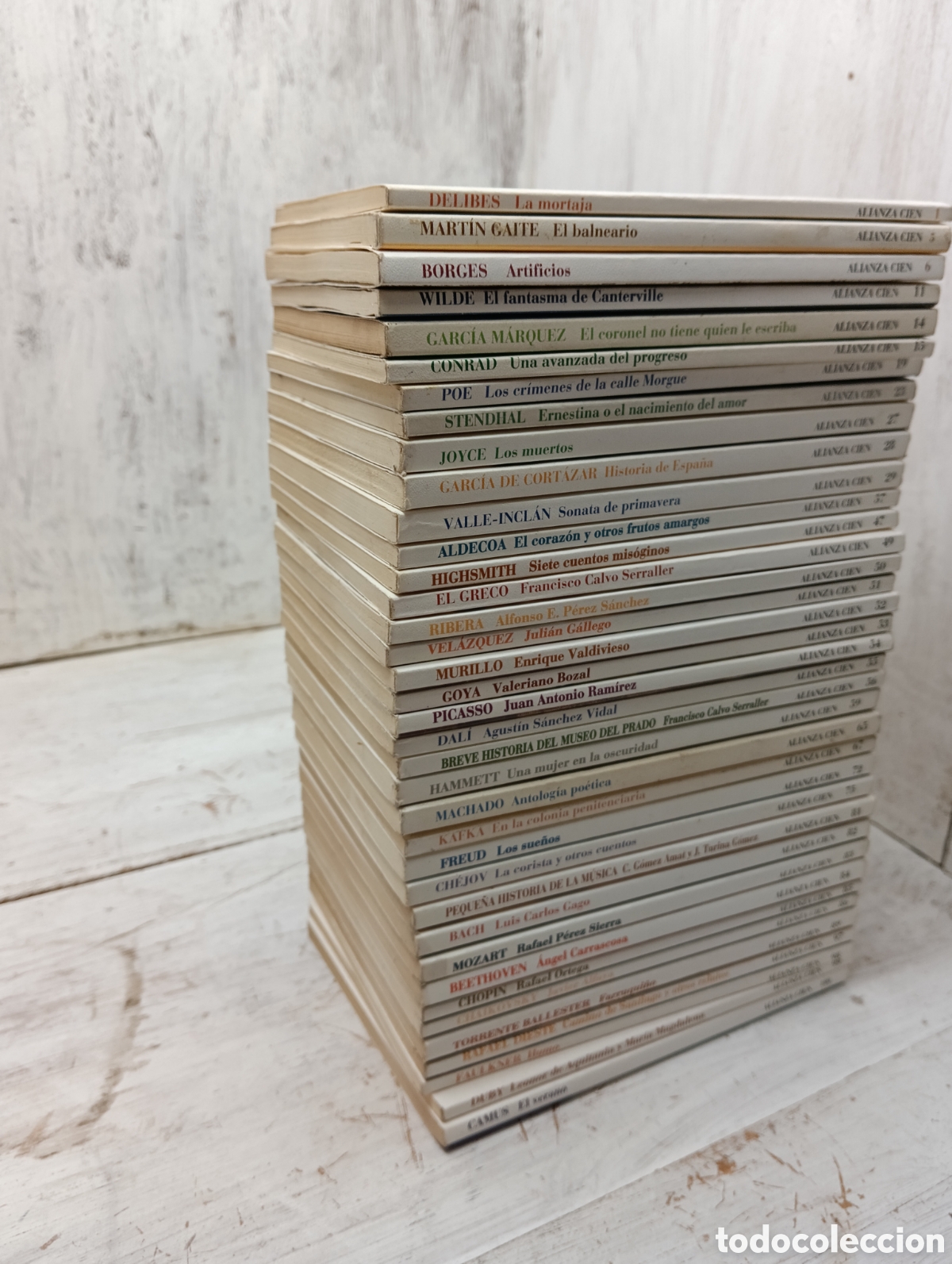 Libros de segunda mano: 38 LIBROS ALIANZA 100. - Foto 6