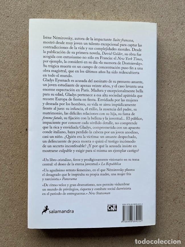 Libros de segunda mano: Jezabel / Ir&egrave;ne N&eacute;mirovsky / Narrativa Salamandra / - Foto 2