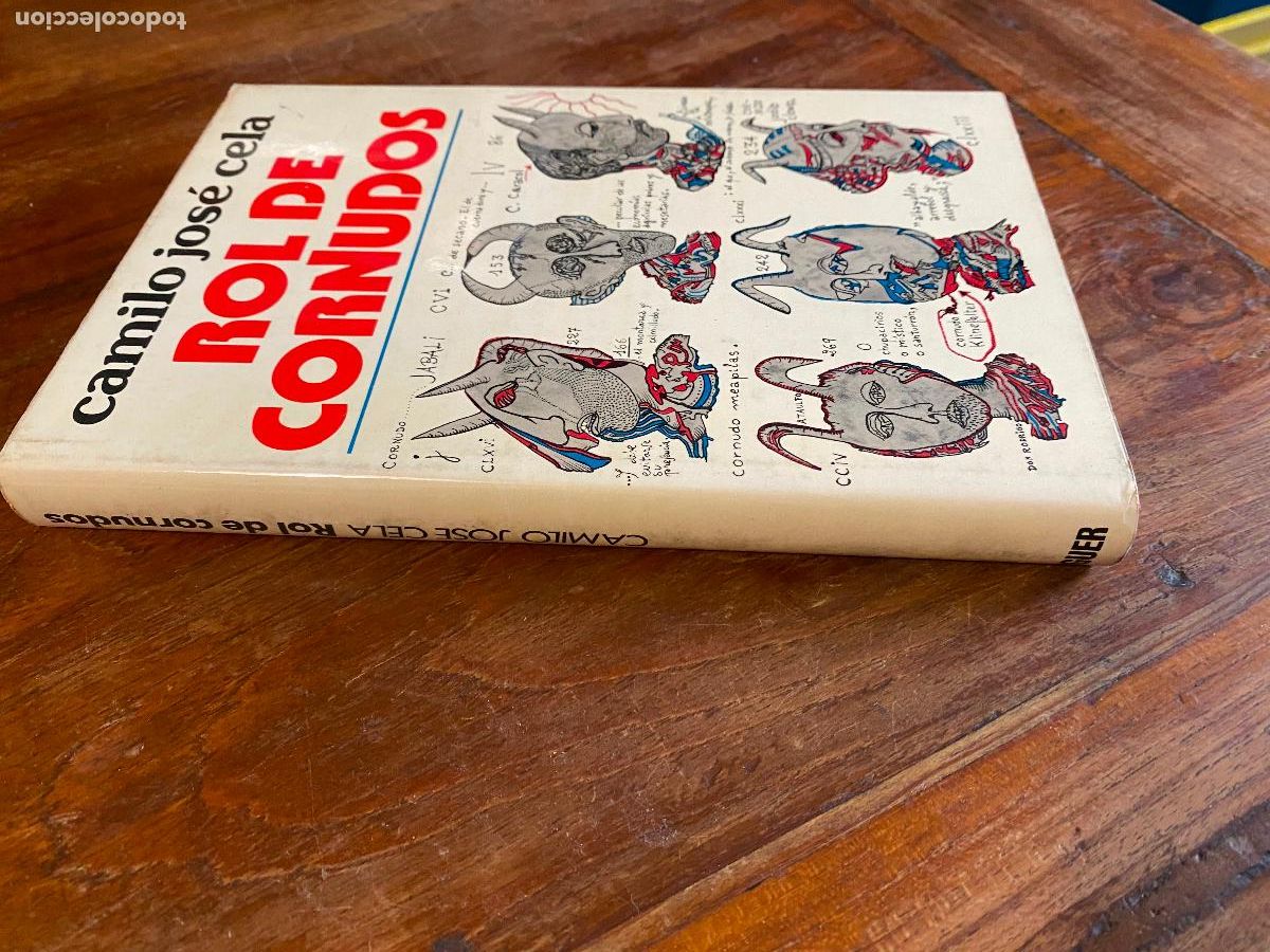 Libros de segunda mano: ROL DE CORNUDOS - CELA, CAMILO JOSE - Foto 1