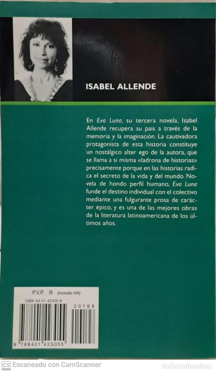 Libros de segunda mano: Eva Luna - Isabel Allende - Foto 2