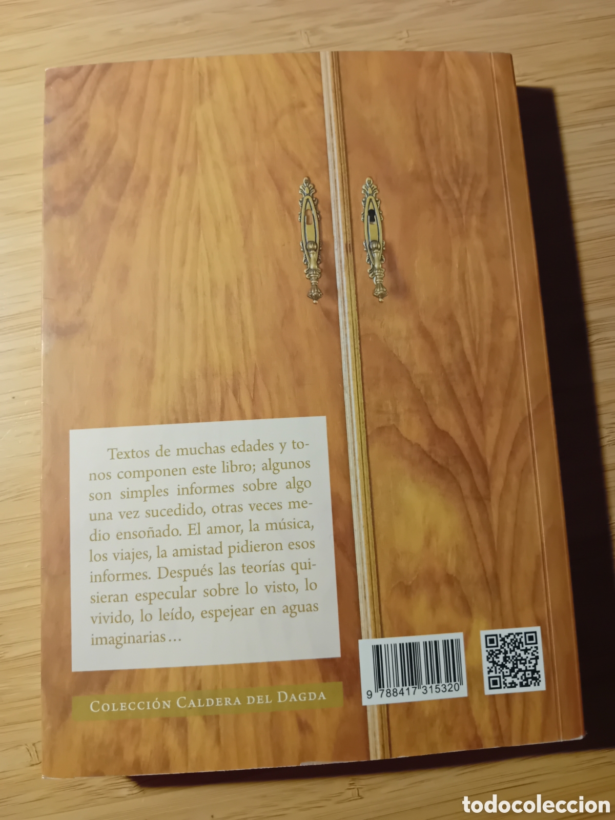 Libros de segunda mano: Informes y teor&iacute;as - Ildefonso Rodriguez (Eolas 2018) dedicatoria aut&oacute;grafa - Foto 2
