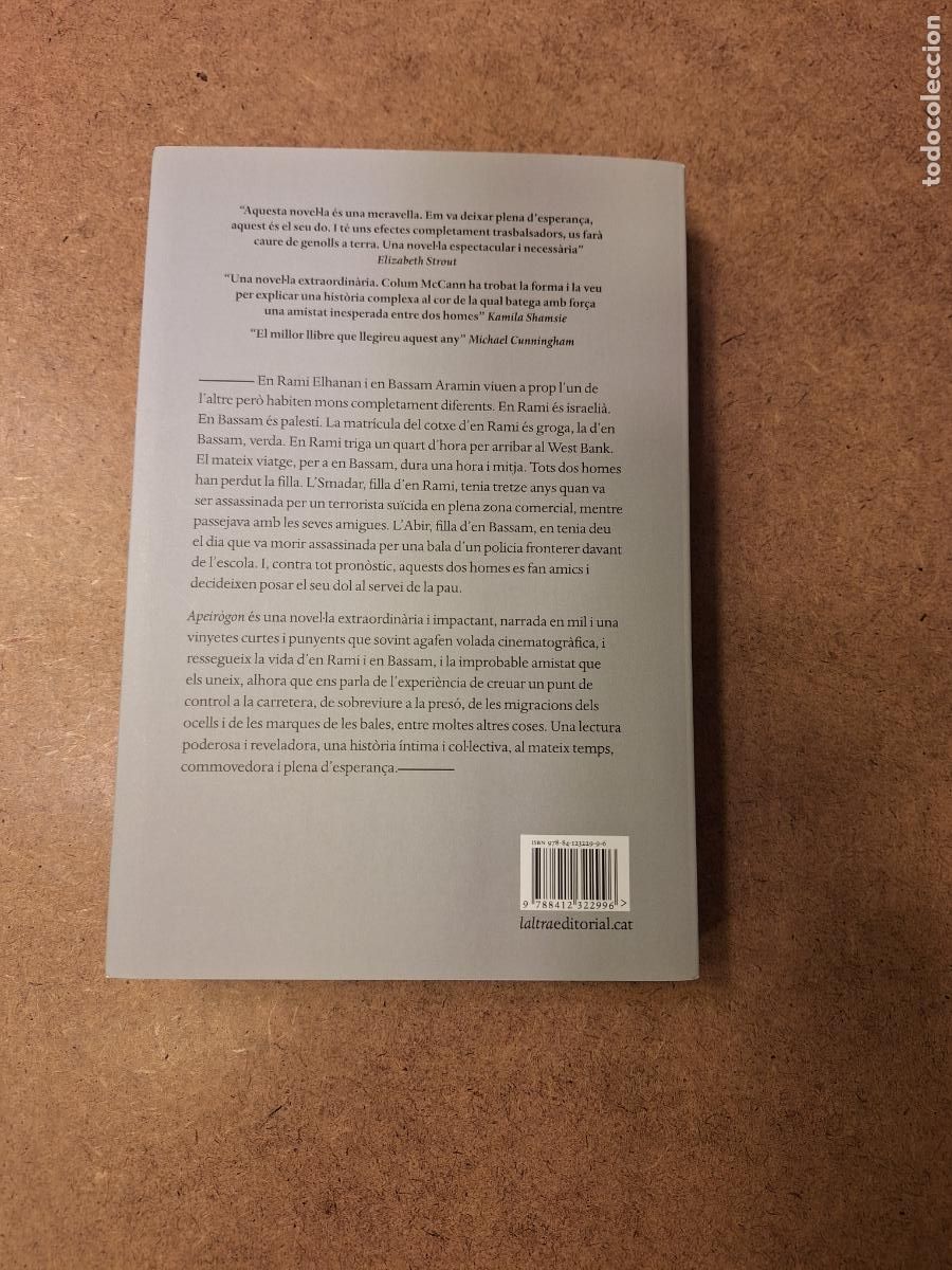 Libros de segunda mano: Apeir&ograve;gon - Colum McCann - Foto 2