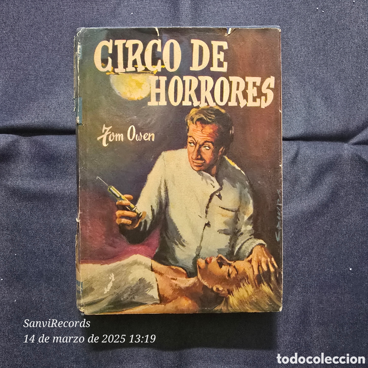 Libros de segunda mano: CIRCO DE HORRORES (TOM OWEN) (CEDRO) - Foto 1