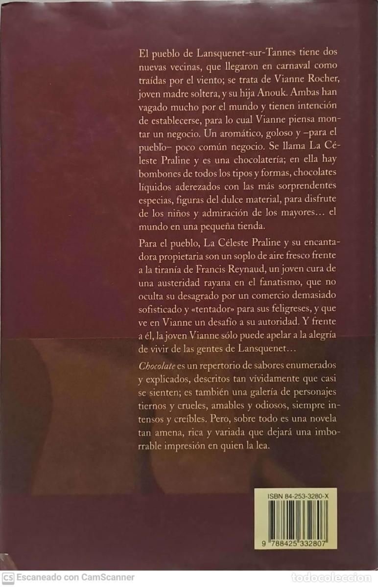 Libros de segunda mano: Chocolate - Joanne Harris - Foto 2