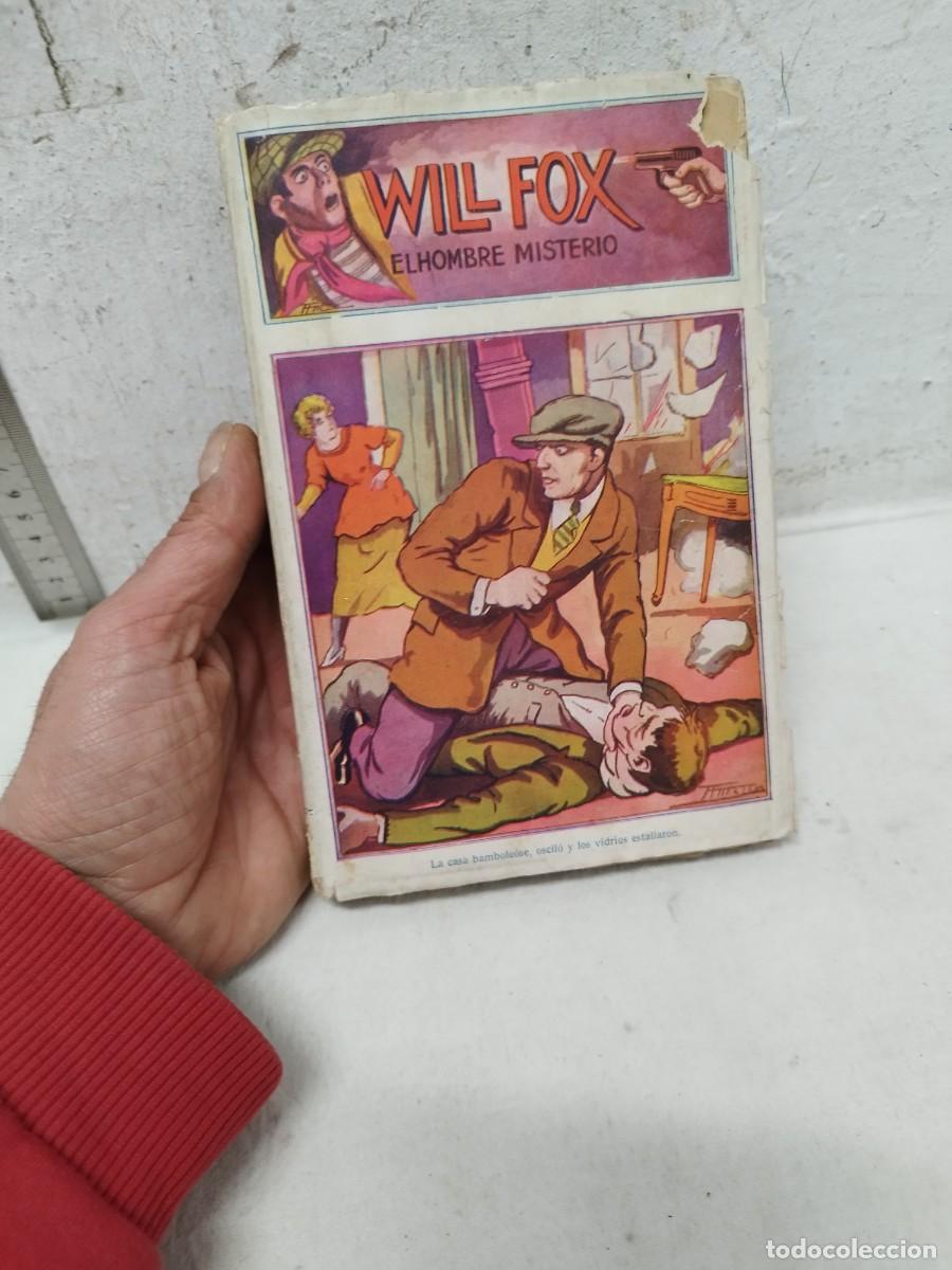 Libros de segunda mano: Antiguo libro, novela n Will Fox. El hombre misterio, el hombre de acero.