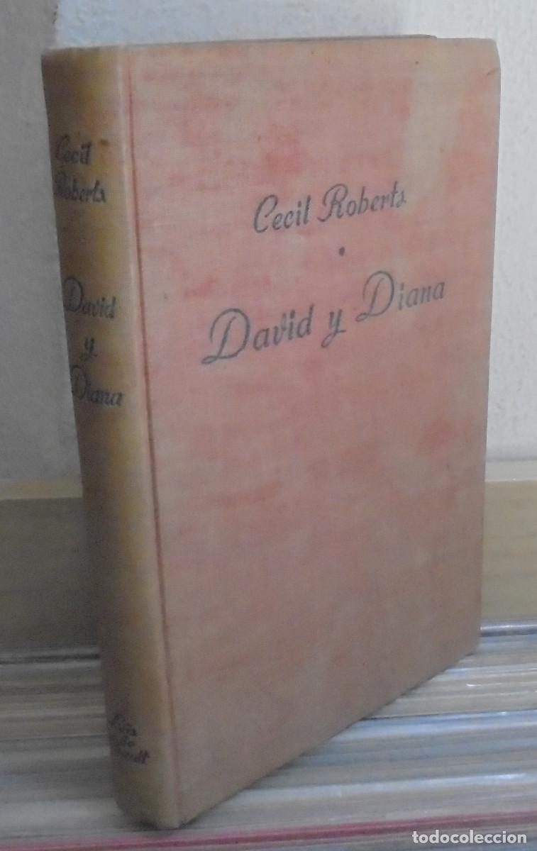 Libros de segunda mano: David y Diana. Cecil Roberts - Foto 1