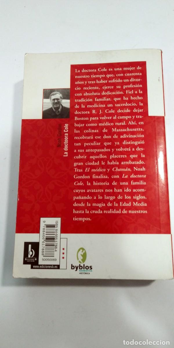 Libros de segunda mano: La doctora Cole Noah Gordon - Foto 2