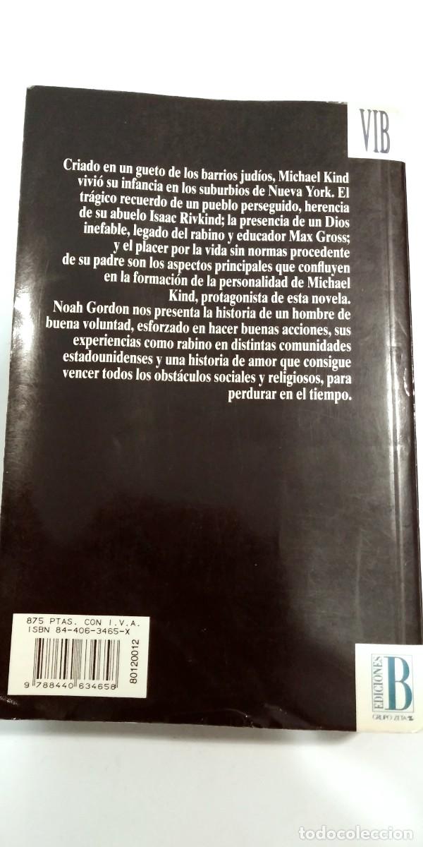 Libros de segunda mano: El rabino Noah Gordon - Foto 2