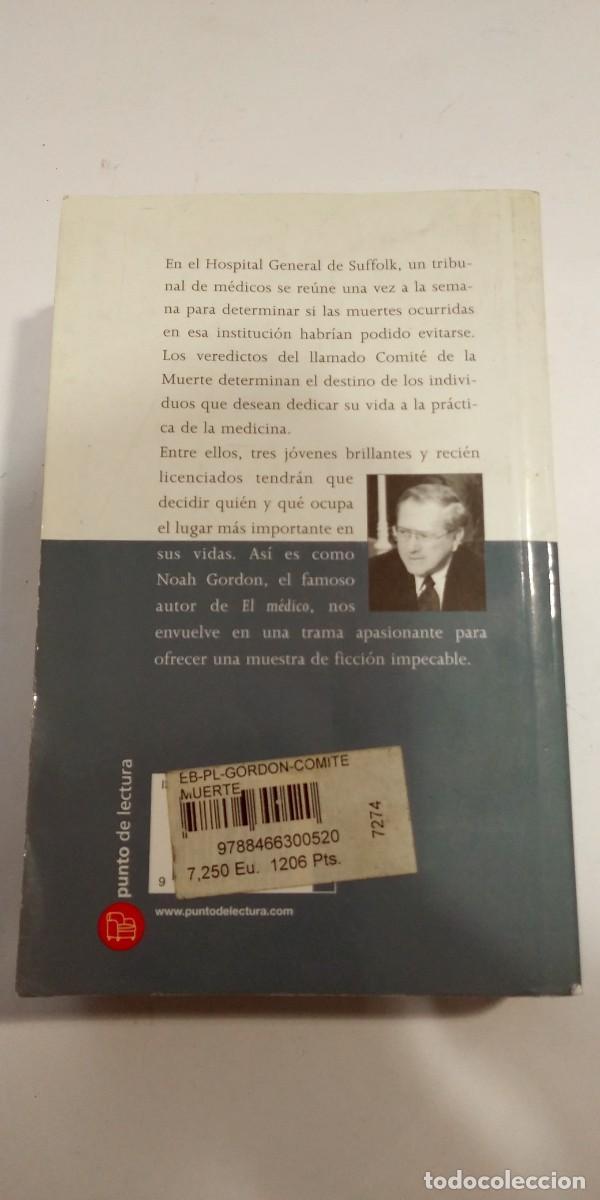 Libros de segunda mano: El Comit&eacute; de la Muerte Noah Gordon - Foto 2