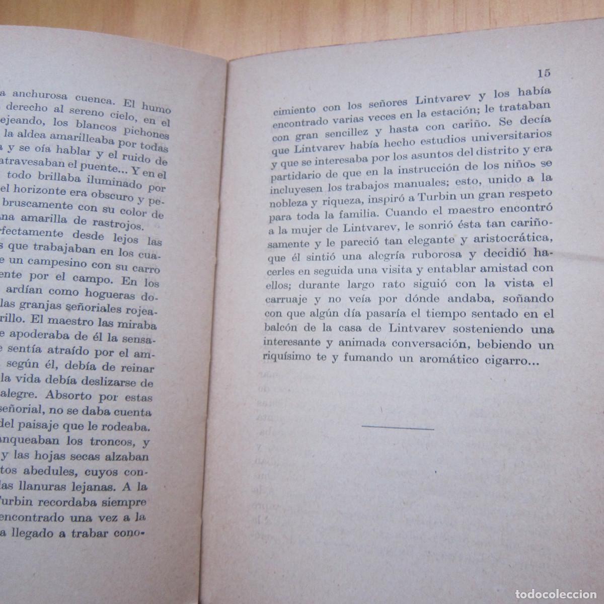 Libros de segunda mano: EL MAESTRO - IVAN BUNIN (CALPE) 1924 NOVELA - Foto 7