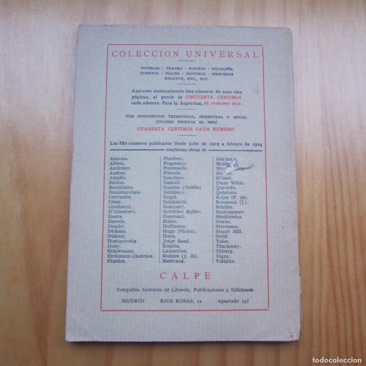 Libros de segunda mano: EL MAESTRO - IVAN BUNIN (CALPE) 1924 NOVELA - Foto 8