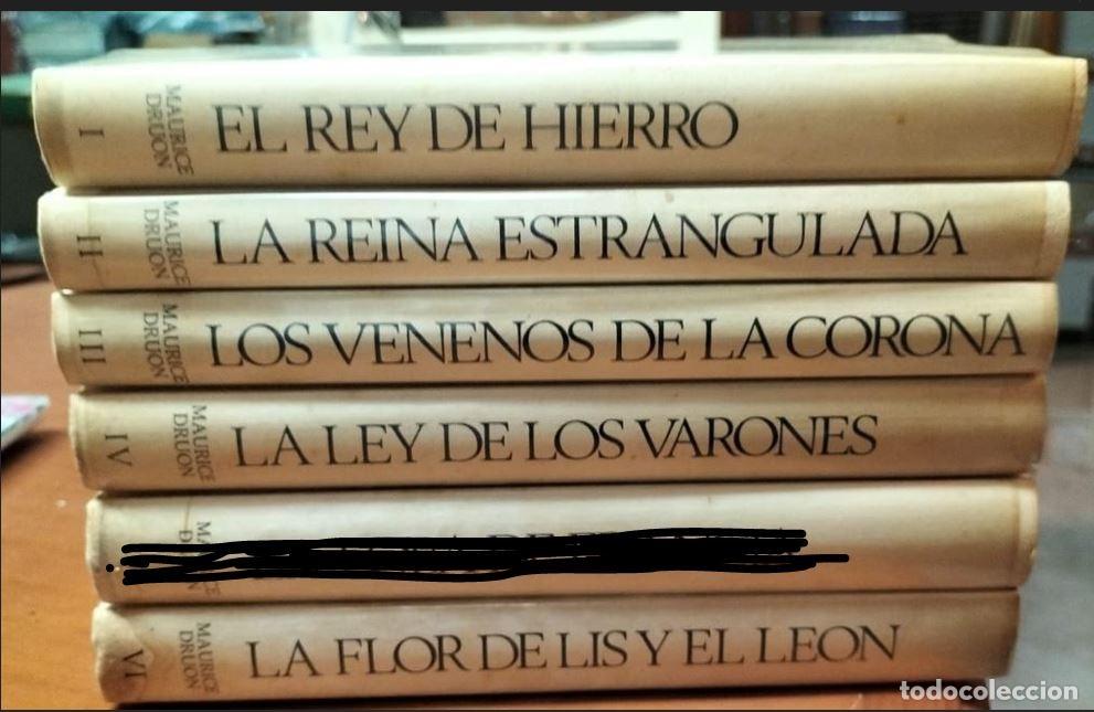 Libros de segunda mano: MAURICE DRUON - CIRCULO DE LECTORES - 5 VOL. - Foto 2