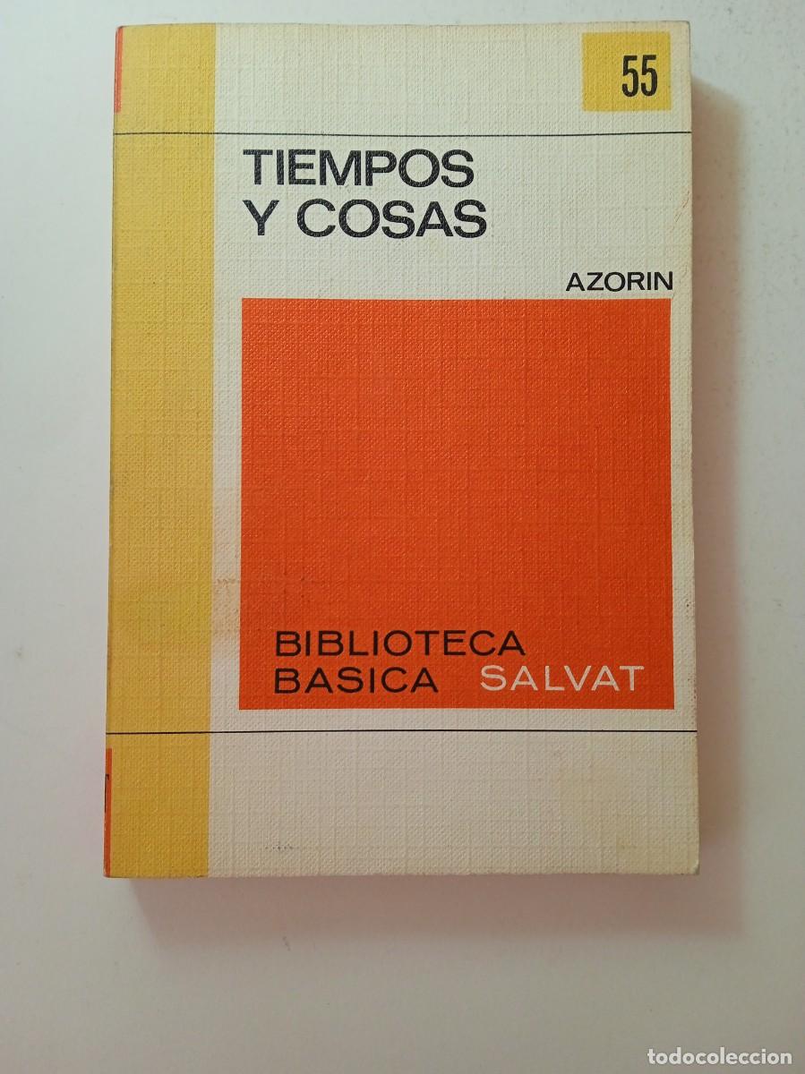 Libros de segunda mano: TIEMPOS Y COSAS - AZOR&Iacute;N - Foto 1